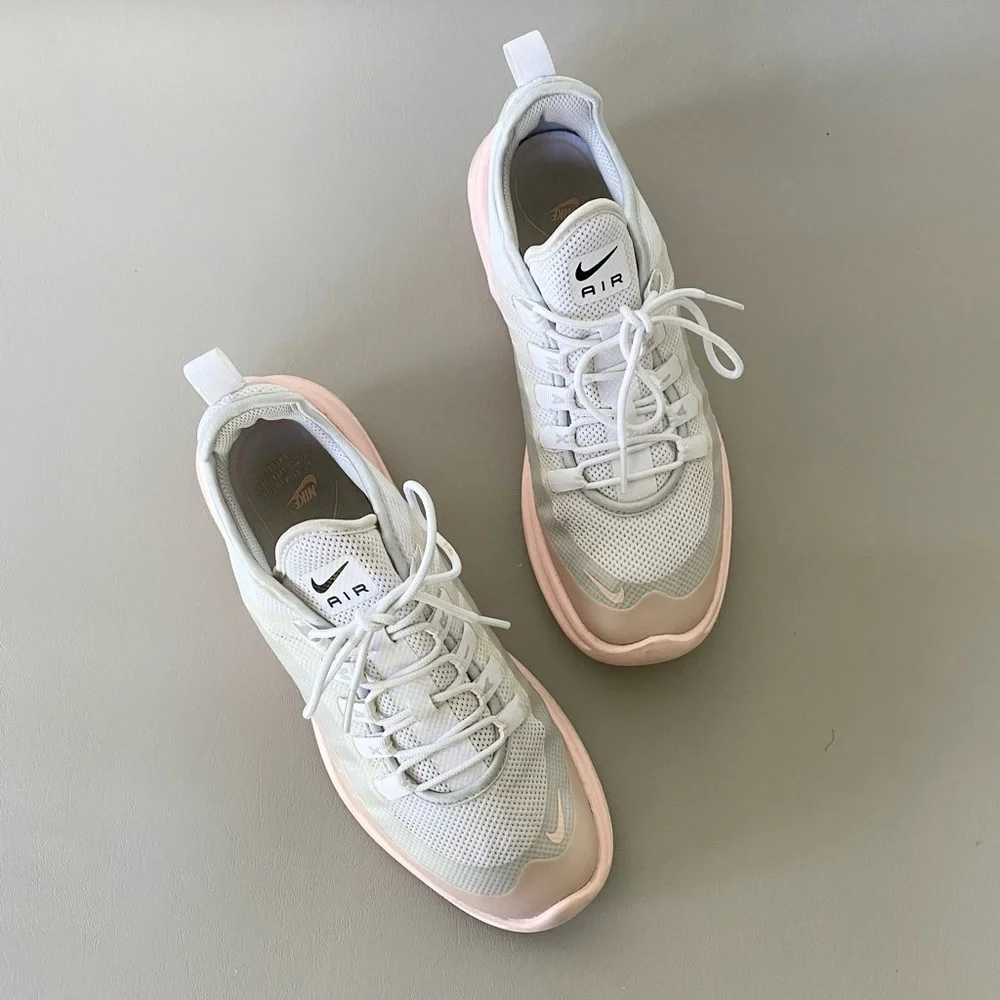Women’s Size 8 Nike White and Pink Chunky Sneakers - Picture 2 of 7
